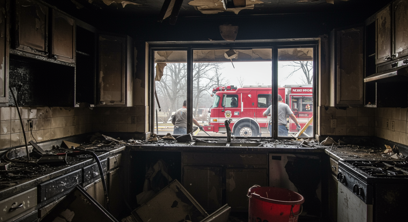 Fire Damage Cleanup in Mount Prospect, IL
