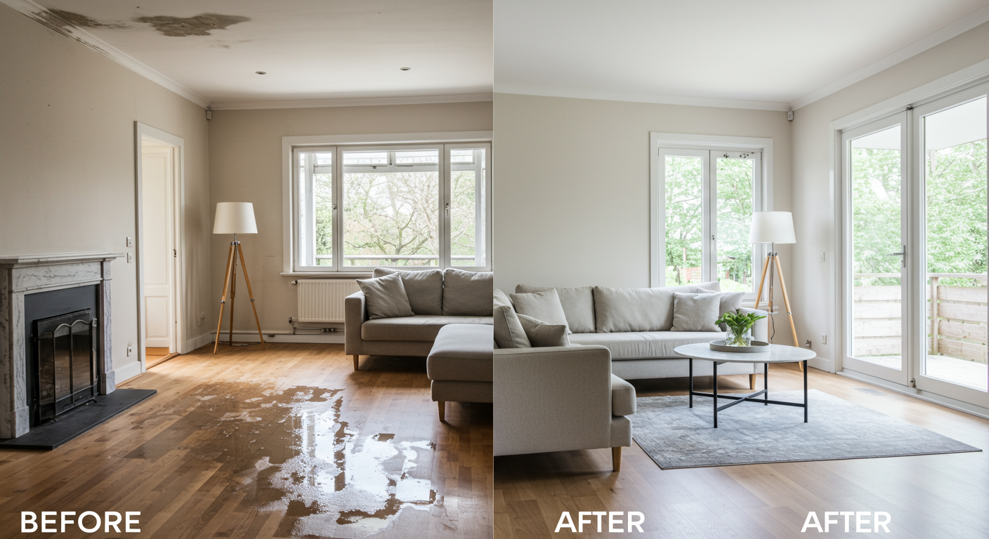 Before and After Restoration