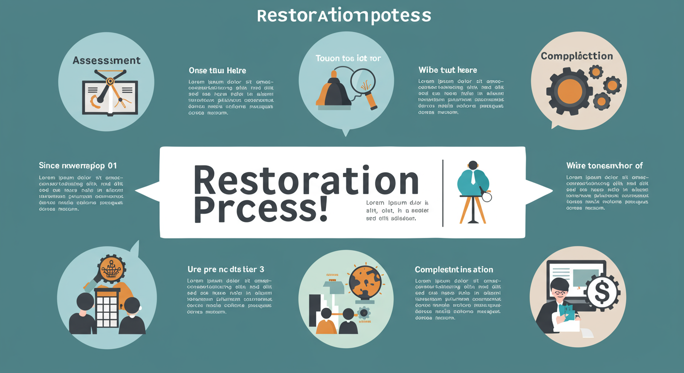 Restoration Process Infographic