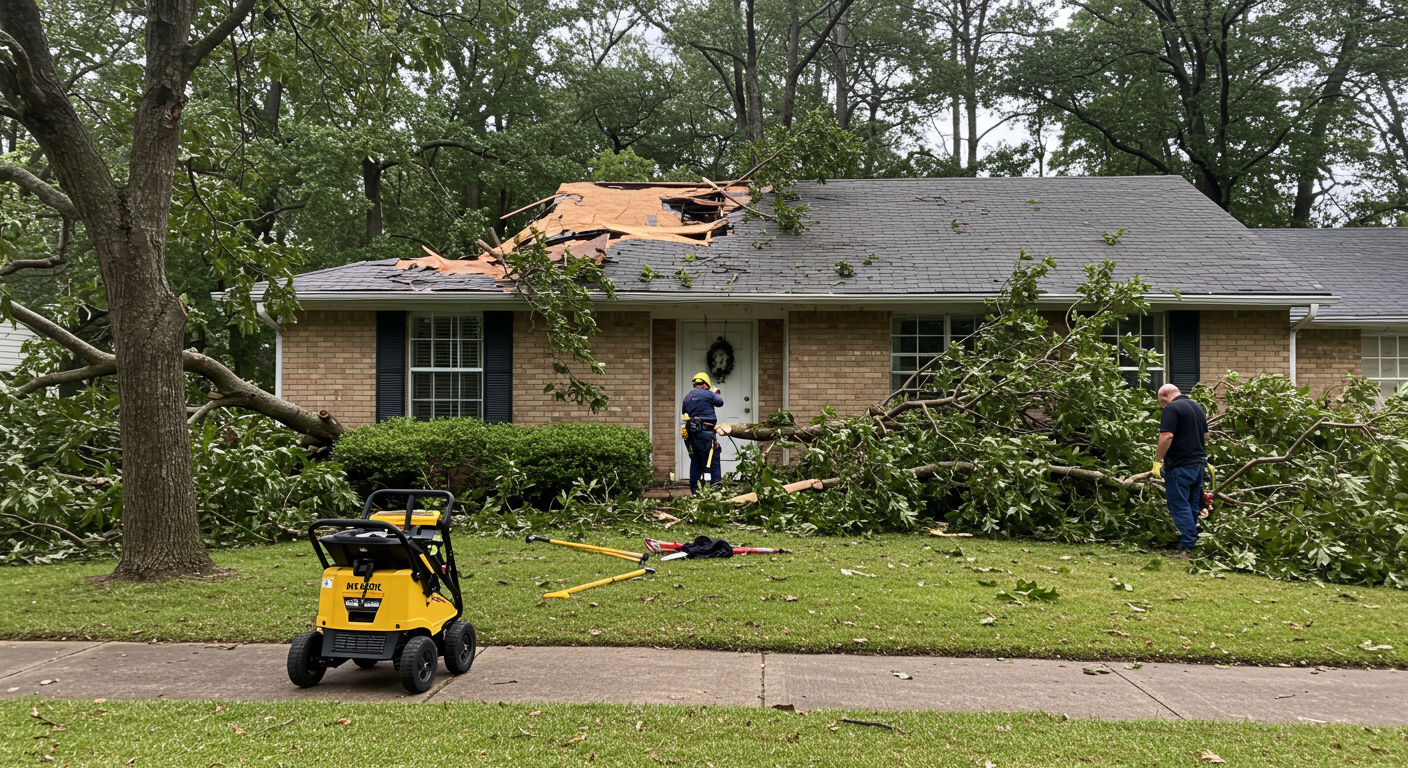 Storm Damage Recovery Assessment