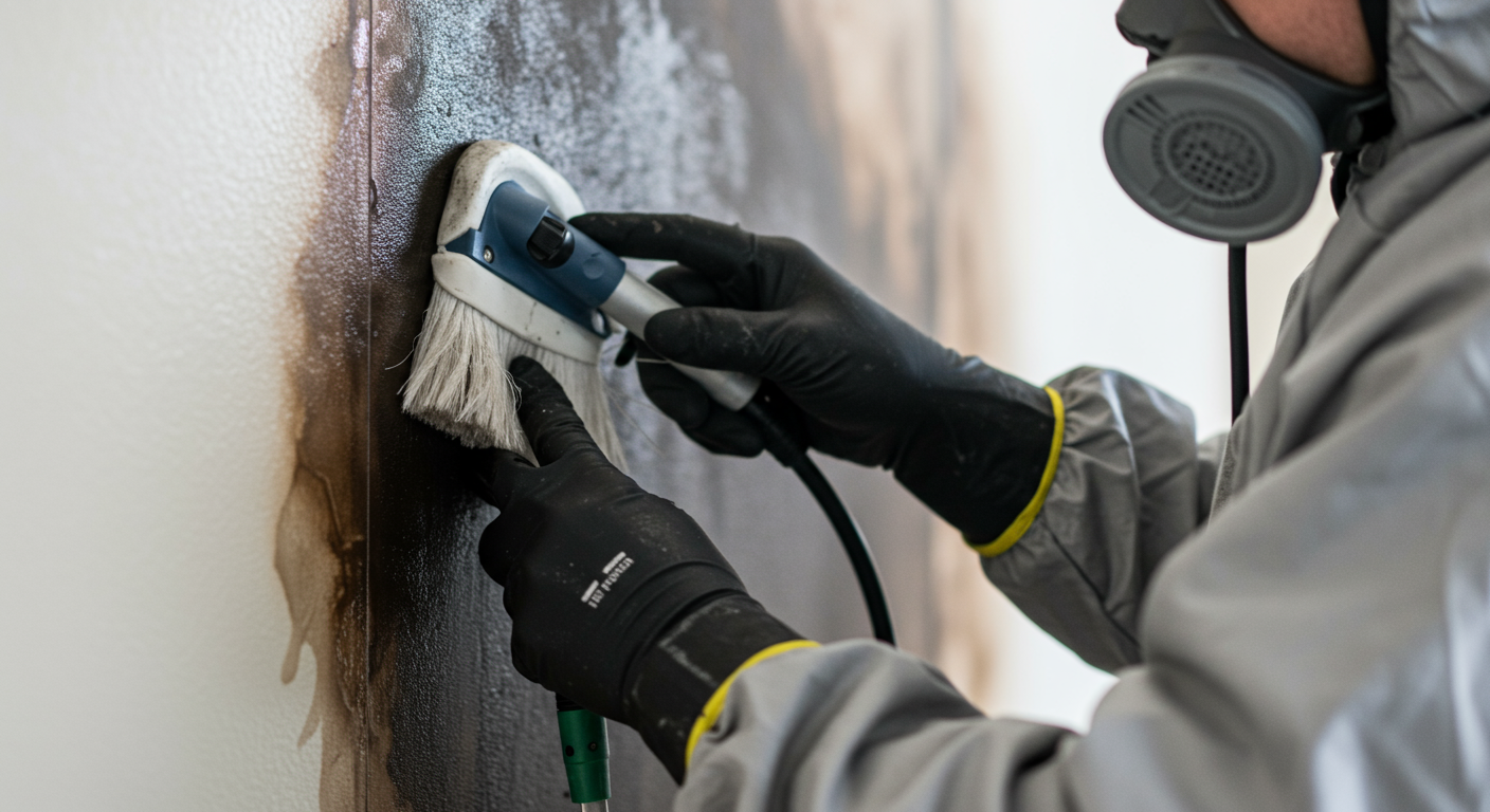 Fire Restoration Specialist Cleaning Soot
